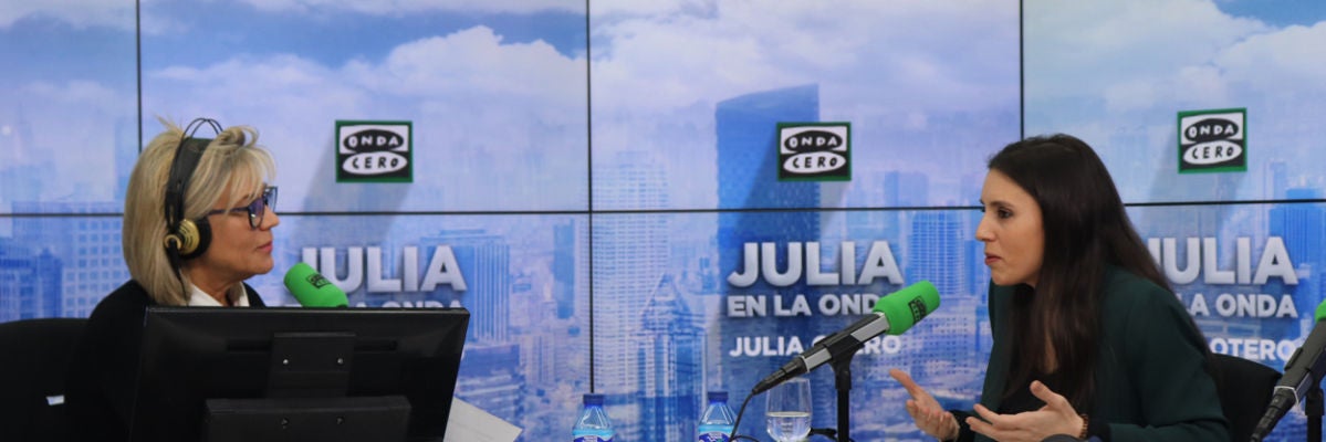 Irene Montero: "La reforma laboral se deroga" Irene Montero: "La reforma laboral se deroga"