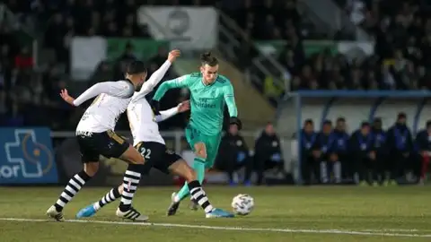 El delantero del Real Madrid, Gareth Bale El delantero del Real Madrid, Gareth Bale