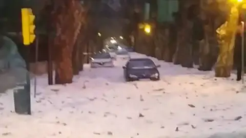 Granizada Málaga