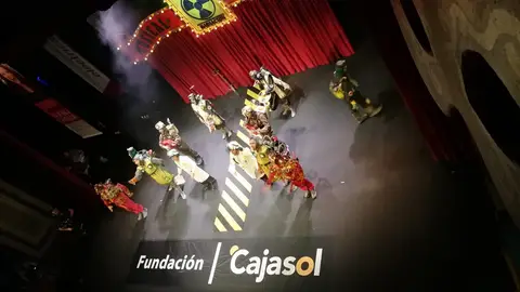 Chirigota: Chernobyl ‘El Musical’ - COAC 2020 P5 Localidad: Cádiz Autoría Letra: Antonio Pedro Serrano Álvarez Autoría Música: Jesús Bienvenido Saucedo Dirección: Antonio Pedro Serrano Álvarez Representante Legal: David Carrasco Muñoz