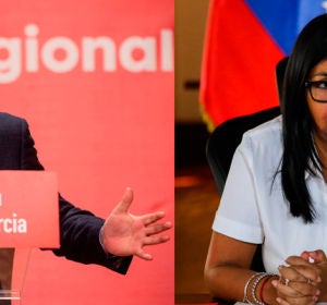 José Luis Ábalos, ministros de Transportes, Movilidad y Agenda Urbana, se reunión con la vicepresidenta de Maduro en Venezuela, Delcy Rodríguez José Luis Ábalos, ministros de Transportes, Movilidad y Agenda Urbana, se reunión con la vicepresidenta de Maduro en Venezuela, Delcy Rodríguez