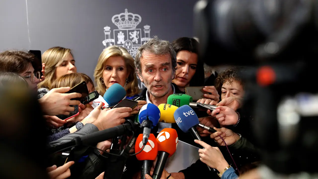 El director del Centro de Coordinación y Emergencias Sanitarias, Fernando Simón El director del Centro de Coordinación y Emergencias Sanitarias, Fernando Simón