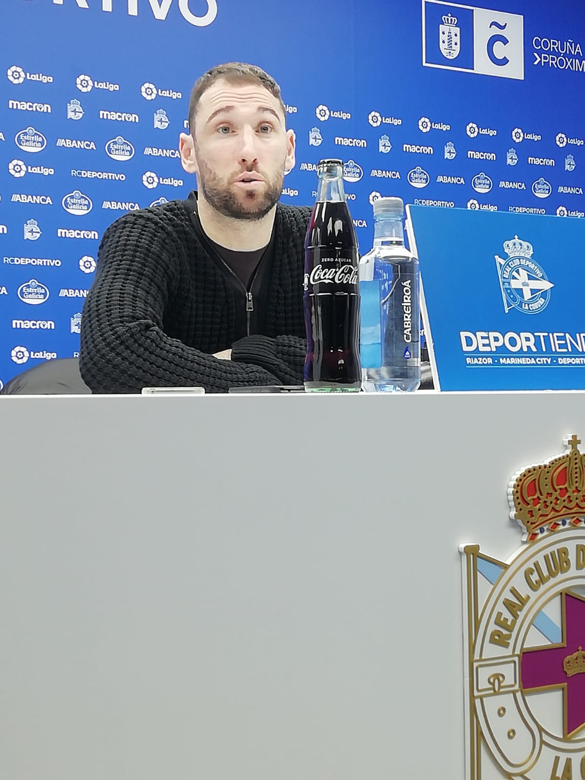 Dani Giménez: "Se ha cumplido que Fernando Vázquez tiene aura" Dani Giménez: "Se ha cumplido que Fernando Vázquez tiene aura"