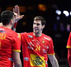 La Selección española de balonmano. La Selección española de balonmano.