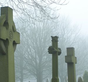Una tumba en un cementerio (archivo) Una tumba en un cementerio (archivo)