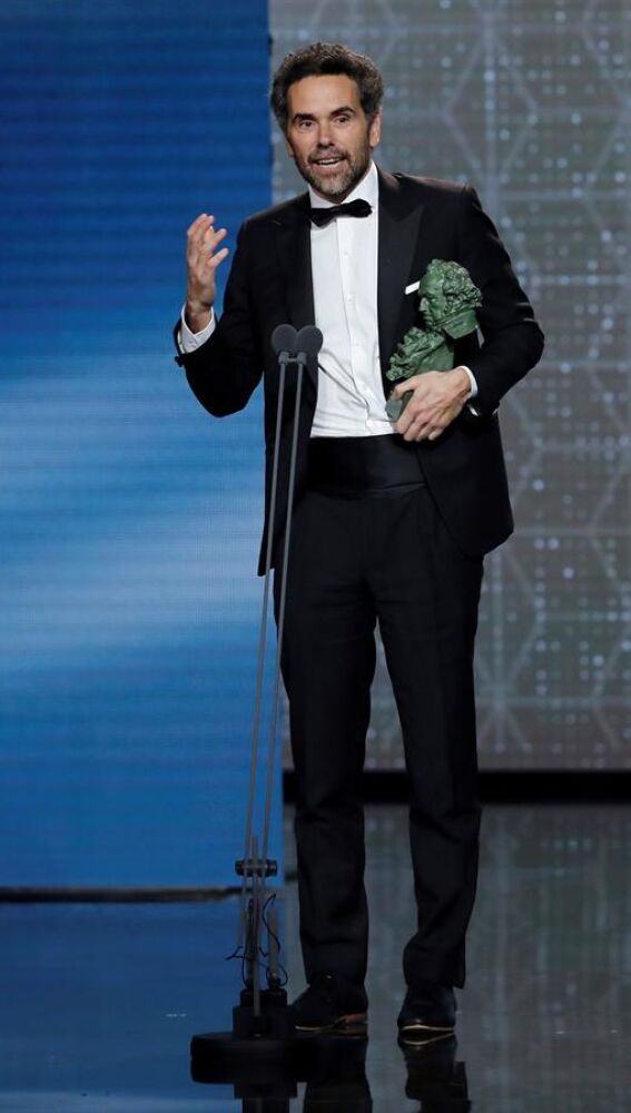 Mauro Herce, gandor del Goya a mejor dirección de fotografía por 'O que arde'