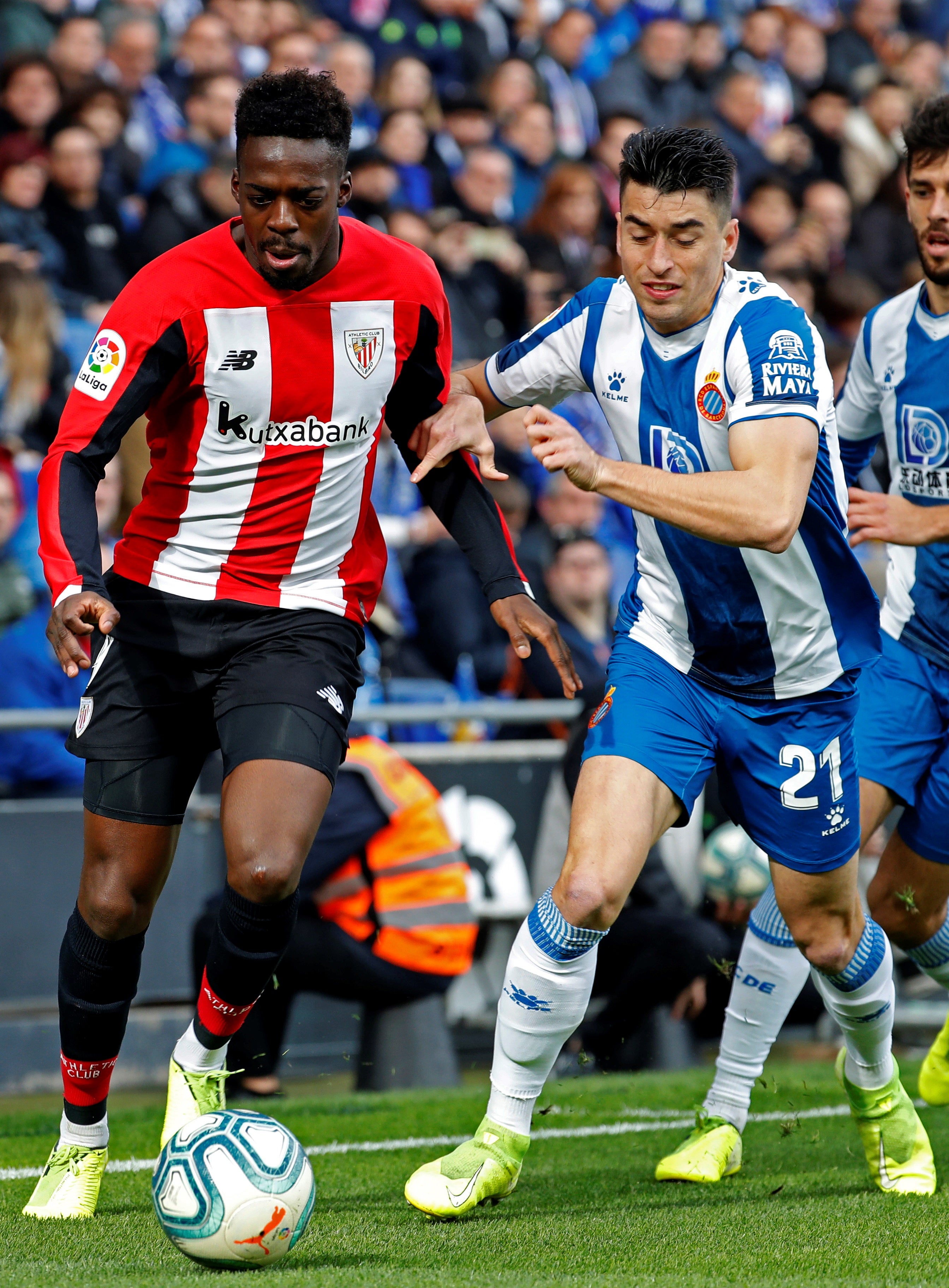 Iñaki Williams denuncia "insultos racistas" en el RCDE Stadium Iñaki Williams denuncia "insultos racistas" en el RCDE Stadium