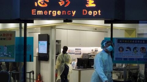 Imagen de archivo de un hospital en China.