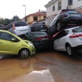 Daños por las lluvias en Málaga