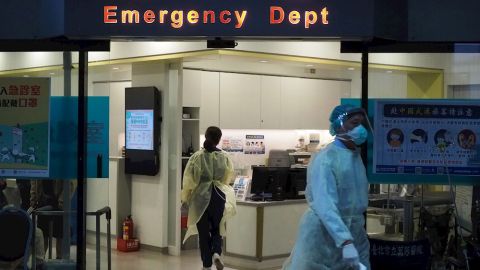 Imagen de archivo de un hospital en China. 