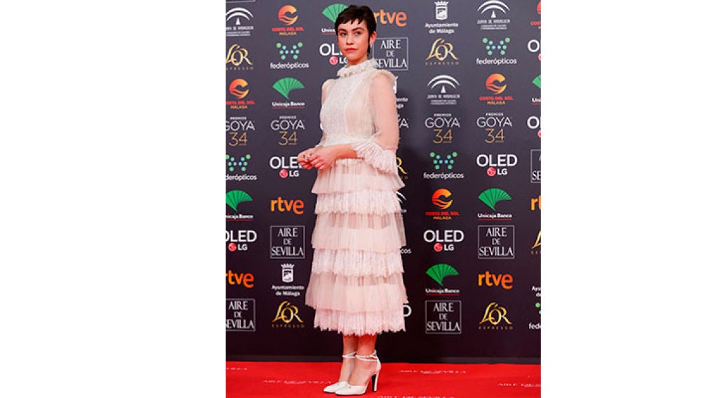 Greta Fernández en la gala de Goya 2020 