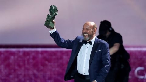 Javier Ruibal recibe el Goya a mejor canci&oacute;n original