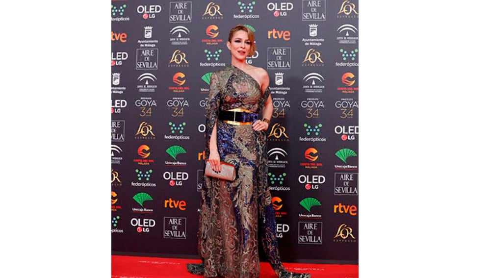 La actriz Silvia Abascal. 