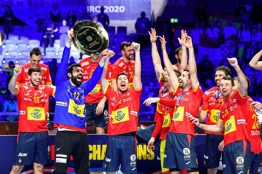 Los Hispanos, campeones del Europeo de Balonmano tras ganar a Croacia Los Hispanos, campeones del Europeo de Balonmano tras ganar a Croacia