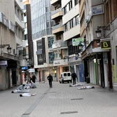 El simulacro ha tenido lugar en la calle General Aguilera El simulacro ha tenido lugar en la calle General Aguilera