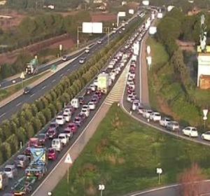 Atascos en la autopista de Llucmajor Atascos en la autopista de Llucmajor