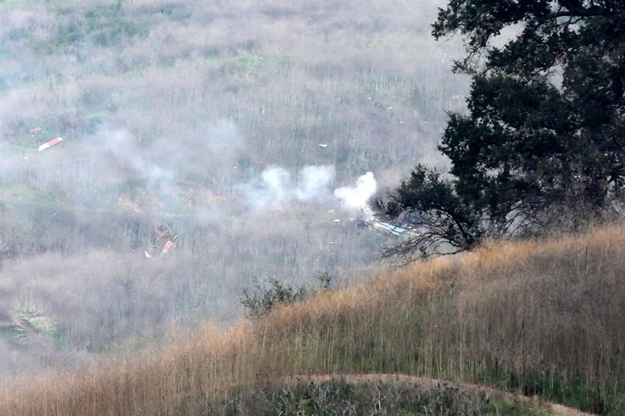 Agustín Alcalá: "El helicóptero de Bryant empezó a dar vueltas y en el aterrizaje de emergencia impactó" Agustín Alcalá: "El helicóptero de Bryant empezó a dar vueltas y en el aterrizaje de emergencia impactó"