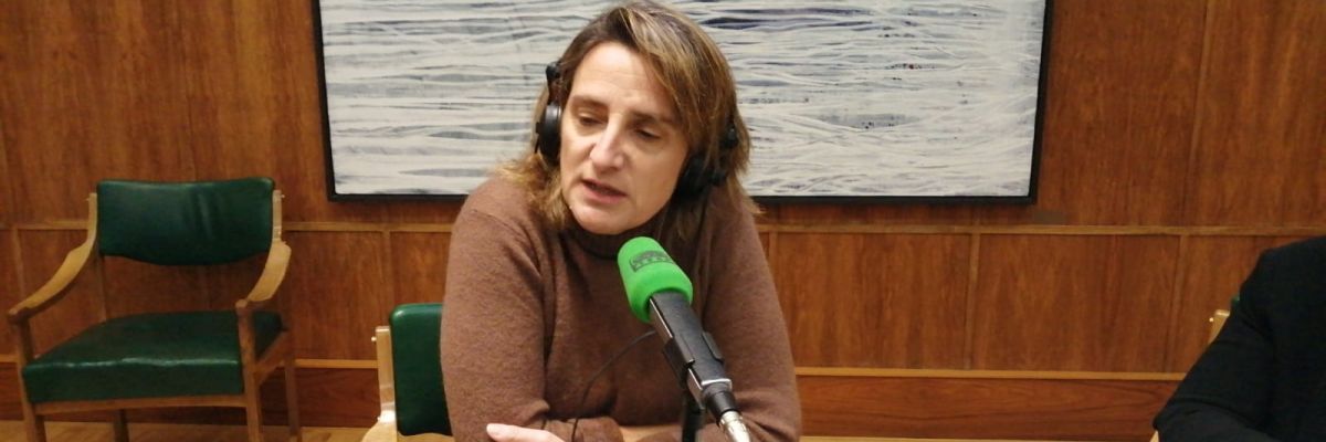 El malestar de Teresa Ribera al ser preguntada por la reunión de Ábalos y Delcy Rodríguez: "Le pregunta usted a los interesados y es más sencillo" El malestar de Teresa Ribera al ser preguntada por la reunión de Ábalos y Delcy Rodríguez: "Le pregunta usted a los interesados y es más sencillo"