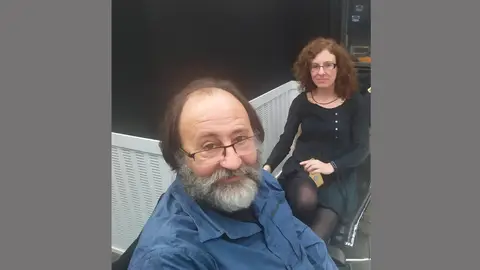 Luis Miguel Domínguez junto a su mujer Gloria Luis Miguel Domínguez junto a su mujer Gloria