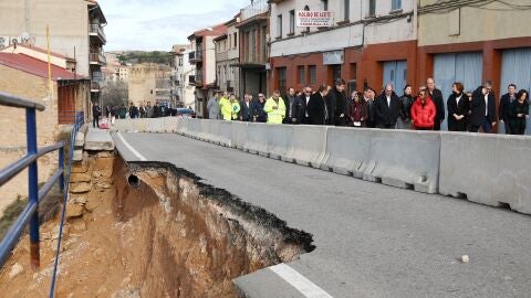 Da&ntilde;os de la borrasca Gloria en Alca&ntilde;iz
