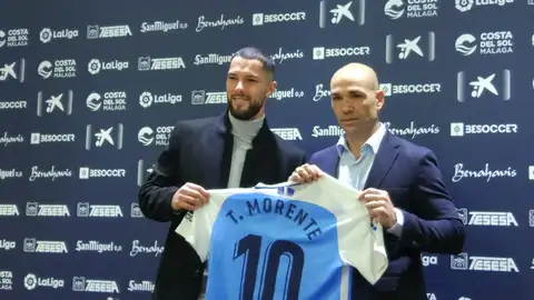 Tete Morente, jugador del Málaga CF Tete Morente, jugador del Málaga CF