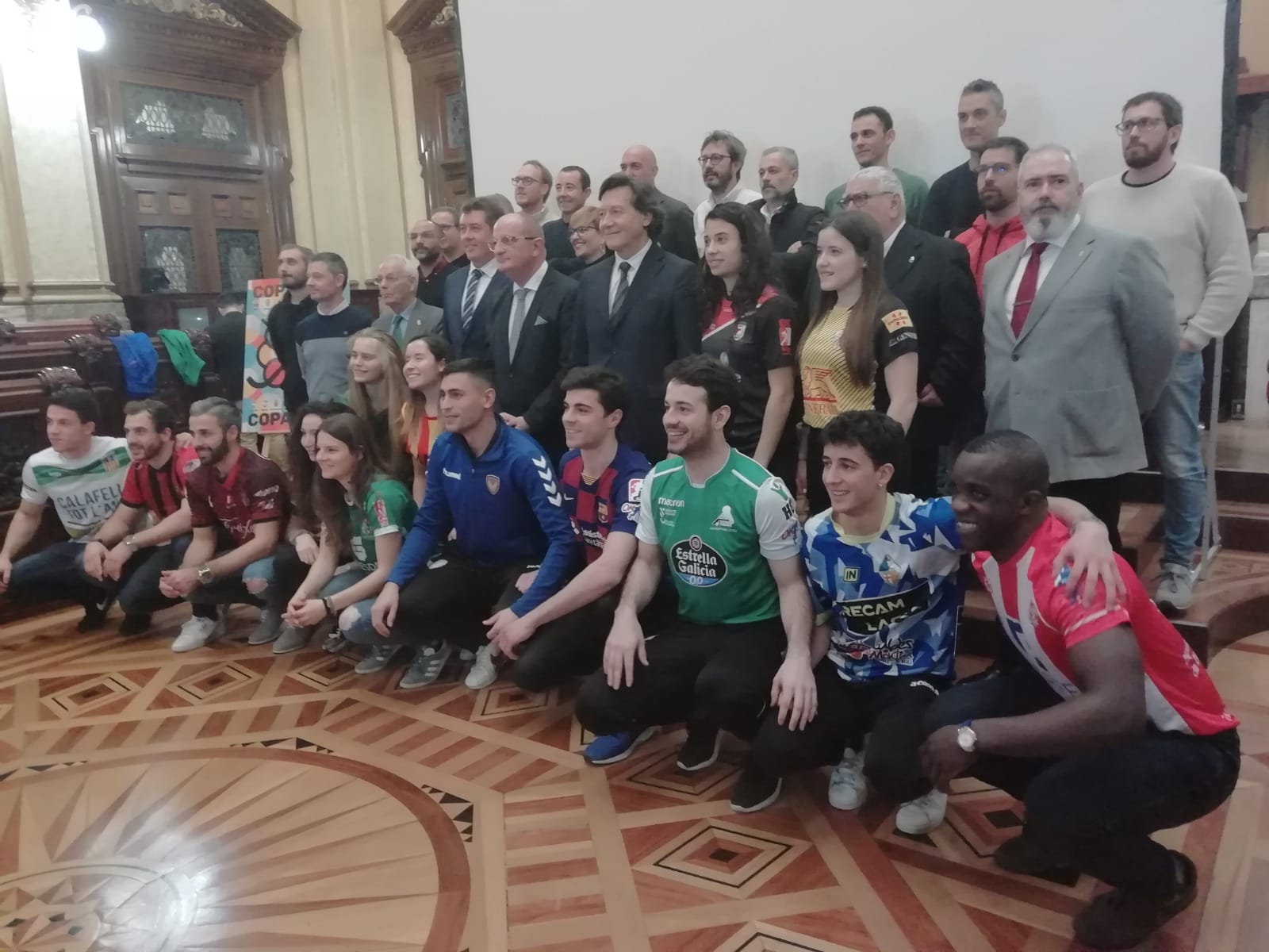 Deportivo Liceo-Reus en cuartos de final de la Copa y recibimiento de Inés Rey al Consejo del Deportivo Deportivo Liceo-Reus en cuartos de final de la Copa y recibimiento de Inés Rey al Consejo del Deportivo
