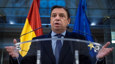 Luis Planas en rueda de prensa