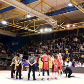 Momento del partido entre el Montakit Fuenlabrada y el Herbalife Gran Canaria