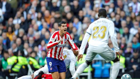 La pol&eacute;mica jugada entre Morata y Casemiro durante el derbi