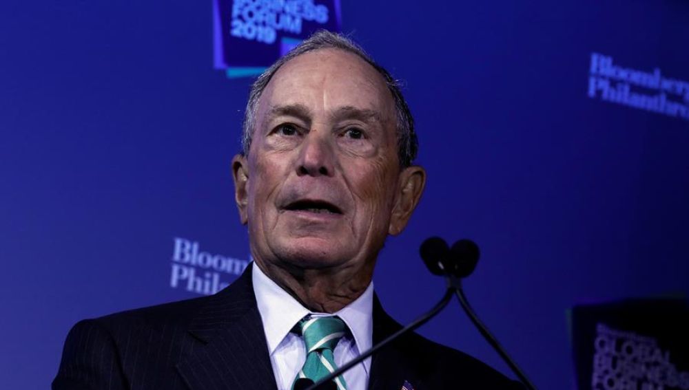  Mike Bloomberg, precandidato presidencial demócrata y exalcalde neoyorquino.
