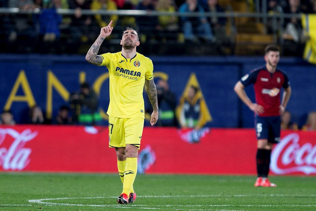 Alcácer brilla en su retorno a la liga española y es clave para la victoria del Villarreal ante el Osasuna Alcácer brilla en su retorno a la liga española y es clave para la victoria del Villarreal ante el Osasuna