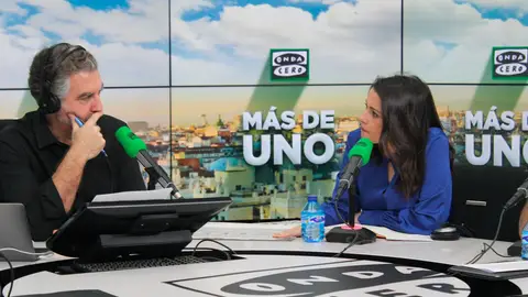 Carlos Alsina e Inés Arrimadas en Onda Cero Carlos Alsina e Inés Arrimadas en Onda Cero