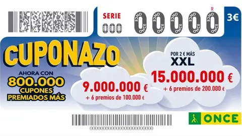 Cupón de la ONCE. Cupón de la ONCE.