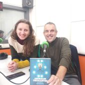 Carolina Sarmiento y Rafa Gutiérrez en los estudios de Onda Cero Gijón