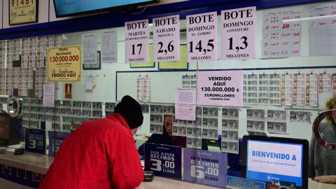 Premio de Euromill&oacute;n repartido en una administraci&oacute;n 