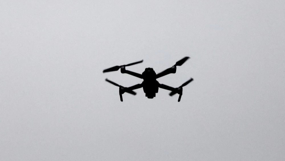 Imagen de archivo de un dron Imagen de archivo de un dron