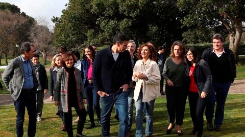 El Gobierno en la finca de Quintos de Mora en Los Y&eacute;benes (Toledo)