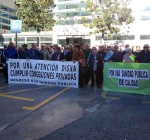 Manifestación en El Toscar Manifestación en El Toscar