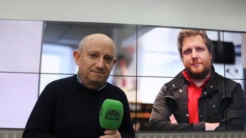Javier Hern&aacute;ndez el Borrascas, homenajea a David Gistau