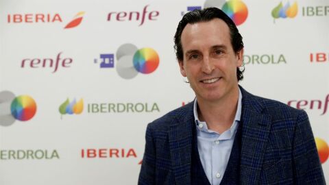 El entrenador del PSG, Unai Emery. 