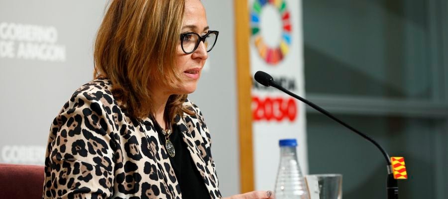 La portavoz, Mayte Pérez, tras el Consejo de Gobierno La portavoz, Mayte Pérez, tras el Consejo de Gobierno