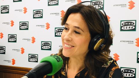 Rosa Romero, durante una entrevista en Onda Cero Ciudad Real