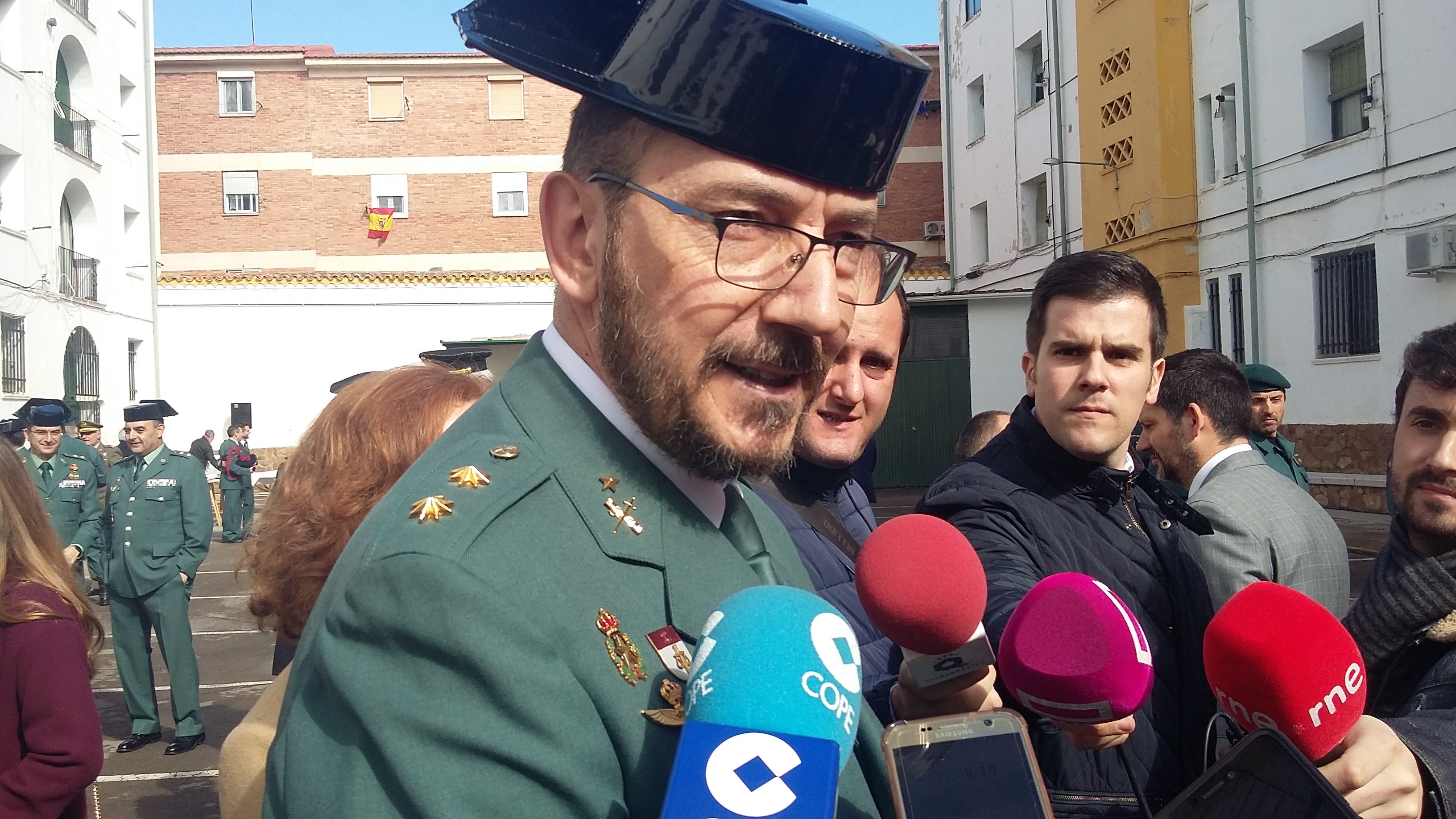 El nuevo jefe de la Guardia Civil de Ciudad Real quiere equiparar la seguridad del medio rural con el urbano El nuevo jefe de la Guardia Civil de Ciudad Real quiere equiparar la seguridad del medio rural con el urbano