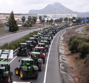 Tractorada en Málaga Tractorada en Málaga