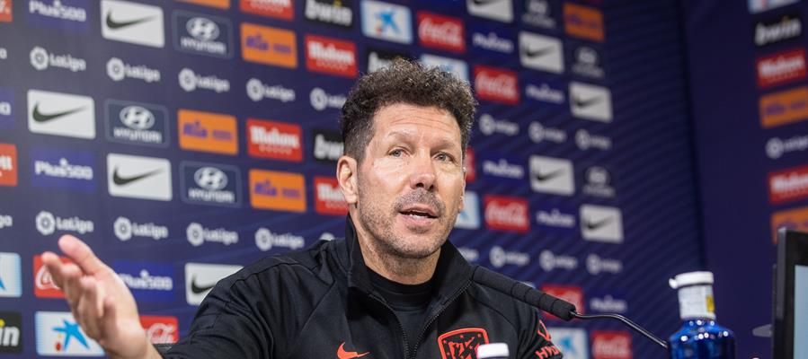 El entrenador del Atlético de Madrid, Diego Pablo Simeone. El entrenador del Atlético de Madrid, Diego Pablo Simeone.