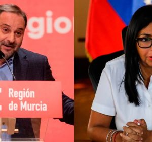 José Luis Ábalos y Delcy Rodríguez José Luis Ábalos y Delcy Rodríguez