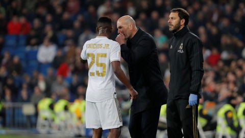 Vinicius Jr. y Zidane