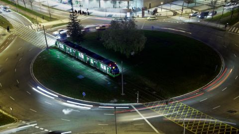 Ramal sur del tranv&iacute;a de Vitoria