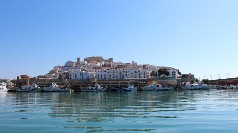 Vista del Castillo de Pe&ntilde;&iacute;scola
