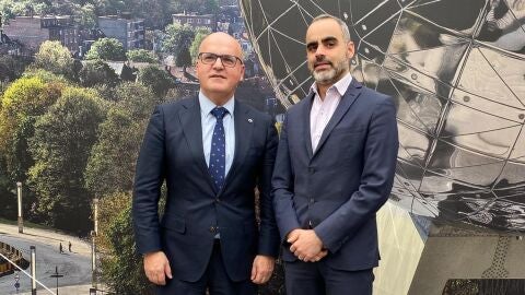 Manuel Baltar y Eduardo Santander